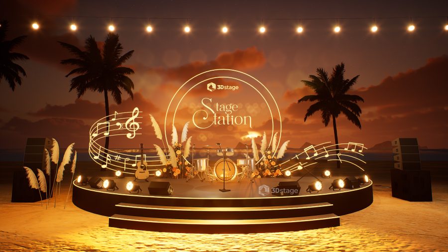 Sunset Symphony Chill Stage