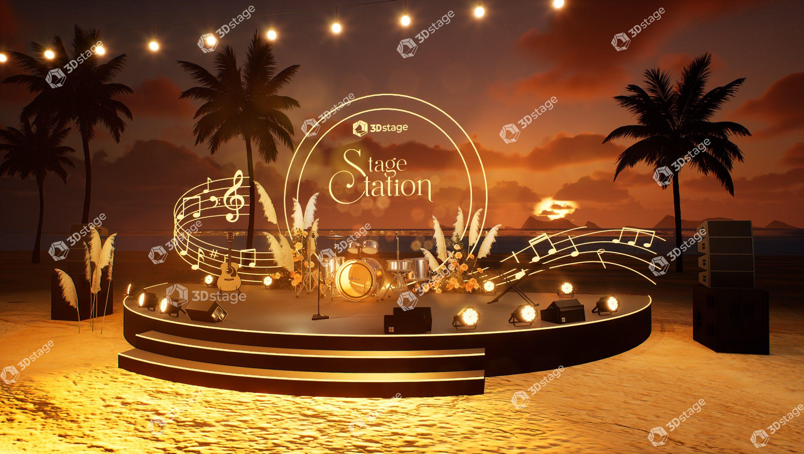 Sunset Symphony Chill Stage - Image 2