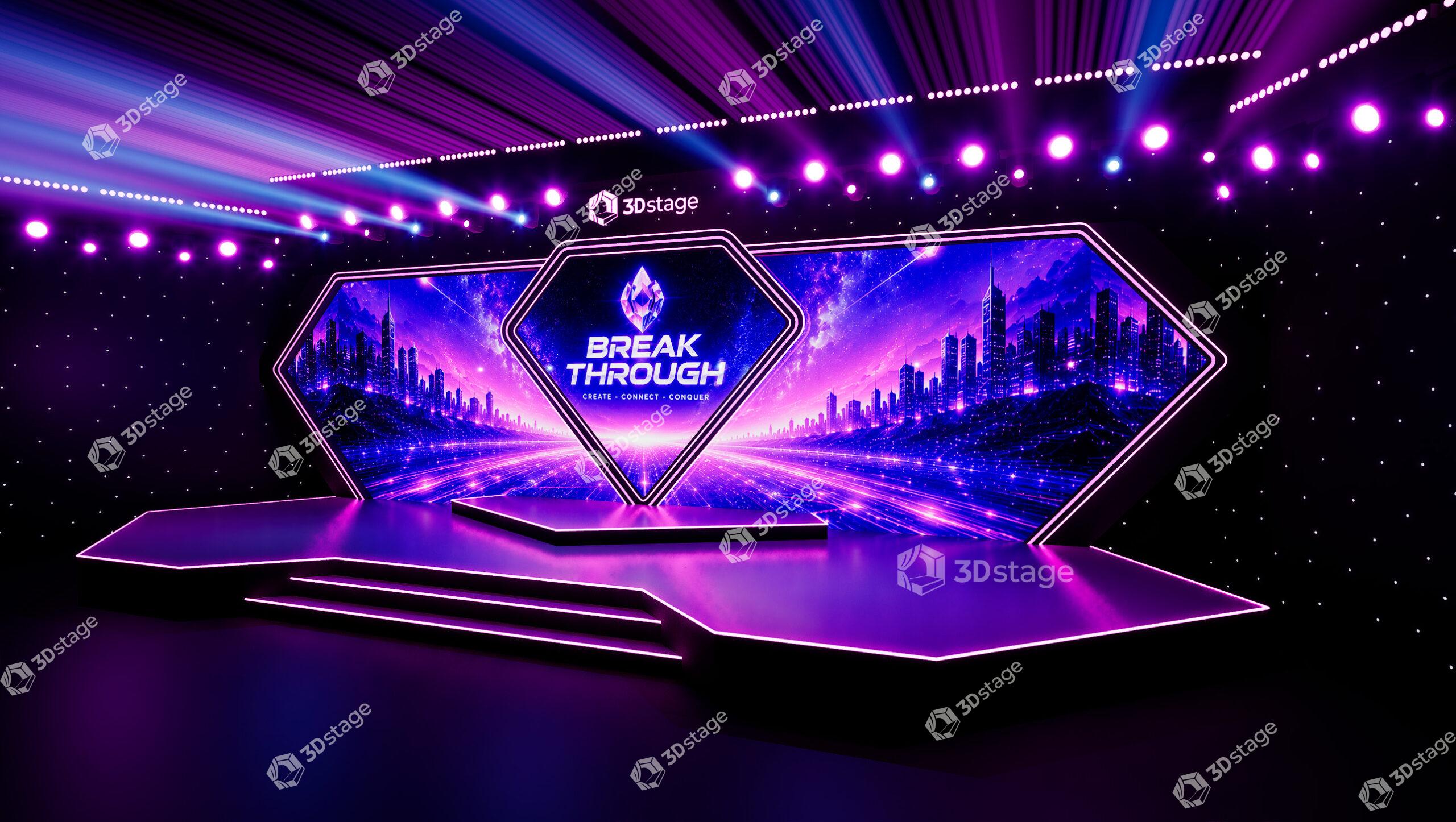 Diamond Future Single LED Stage - Image 2