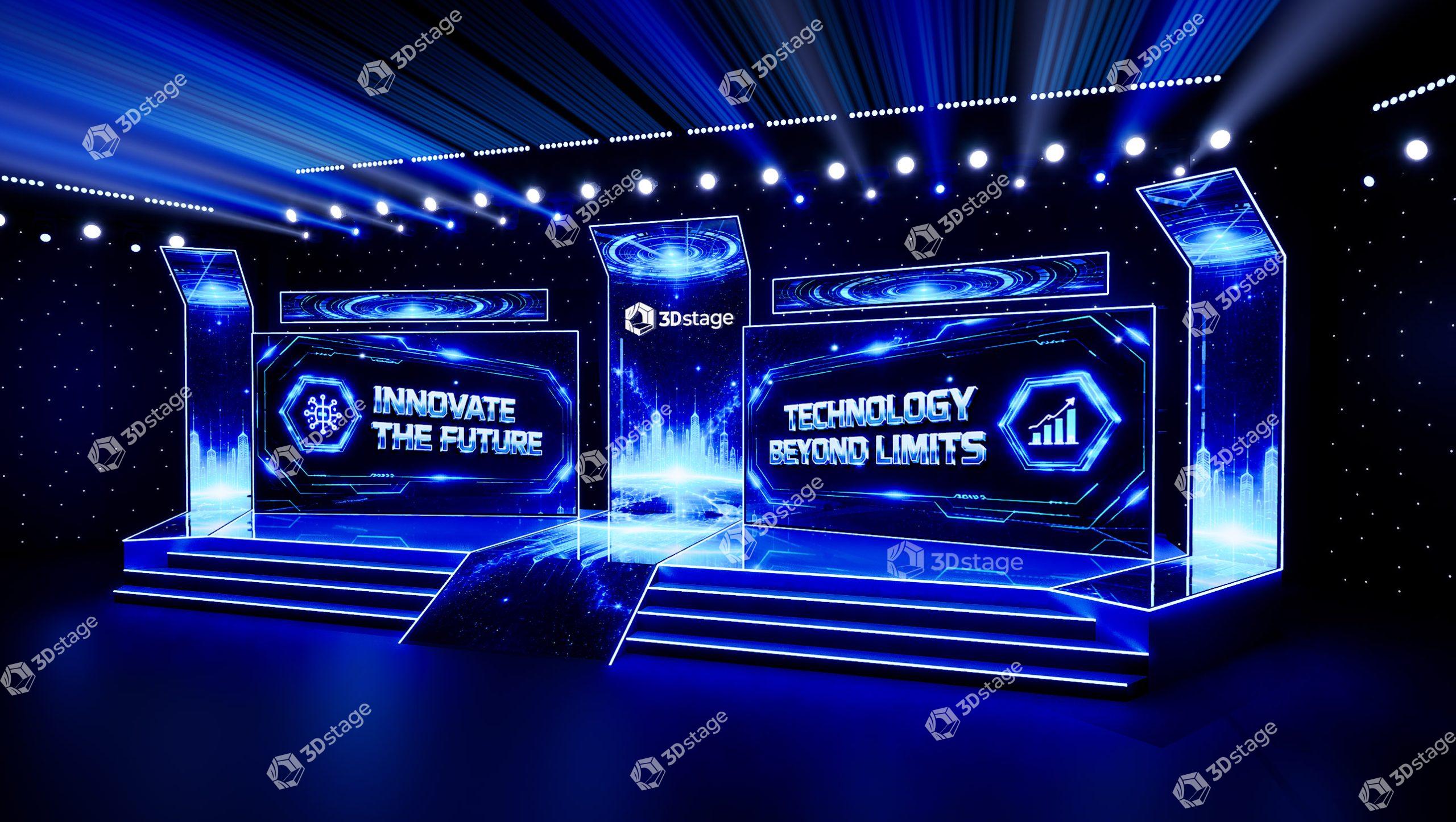 Technology Future galaxy Multi LED Stage - Image 2