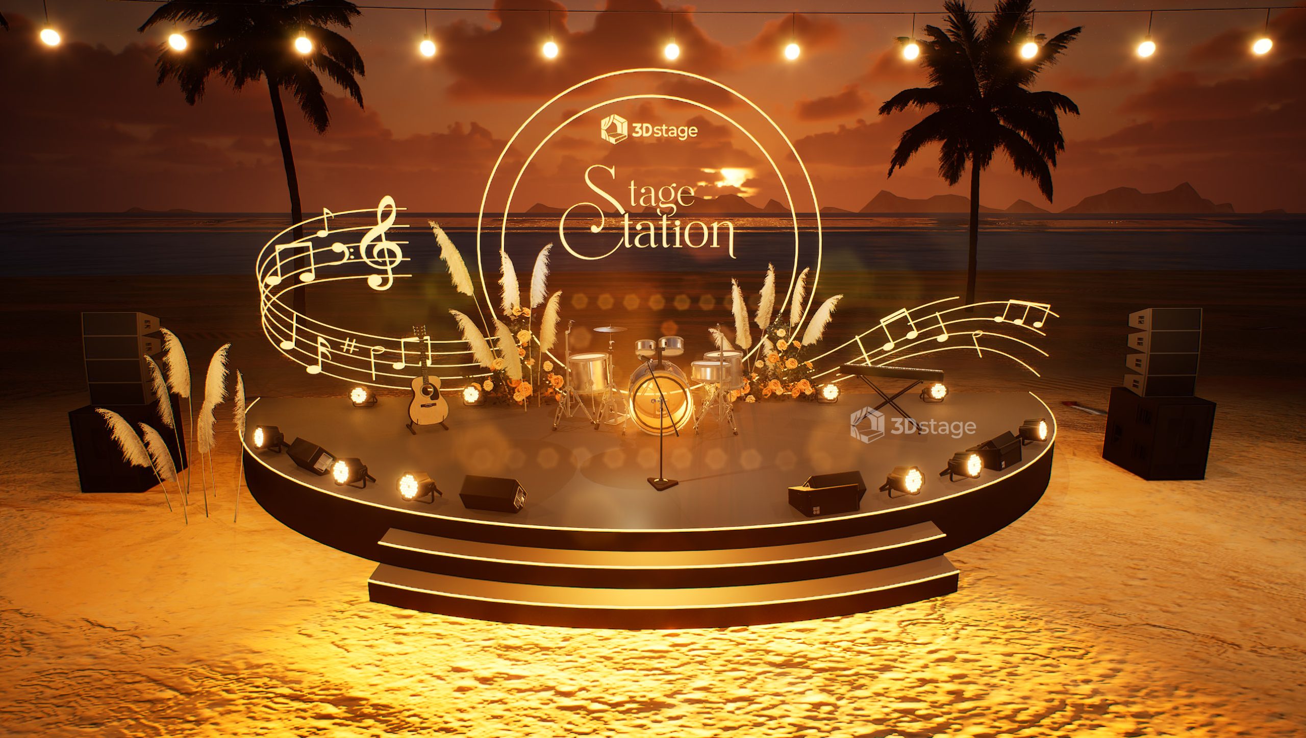Sunset Symphony Chill Stage - Image 3