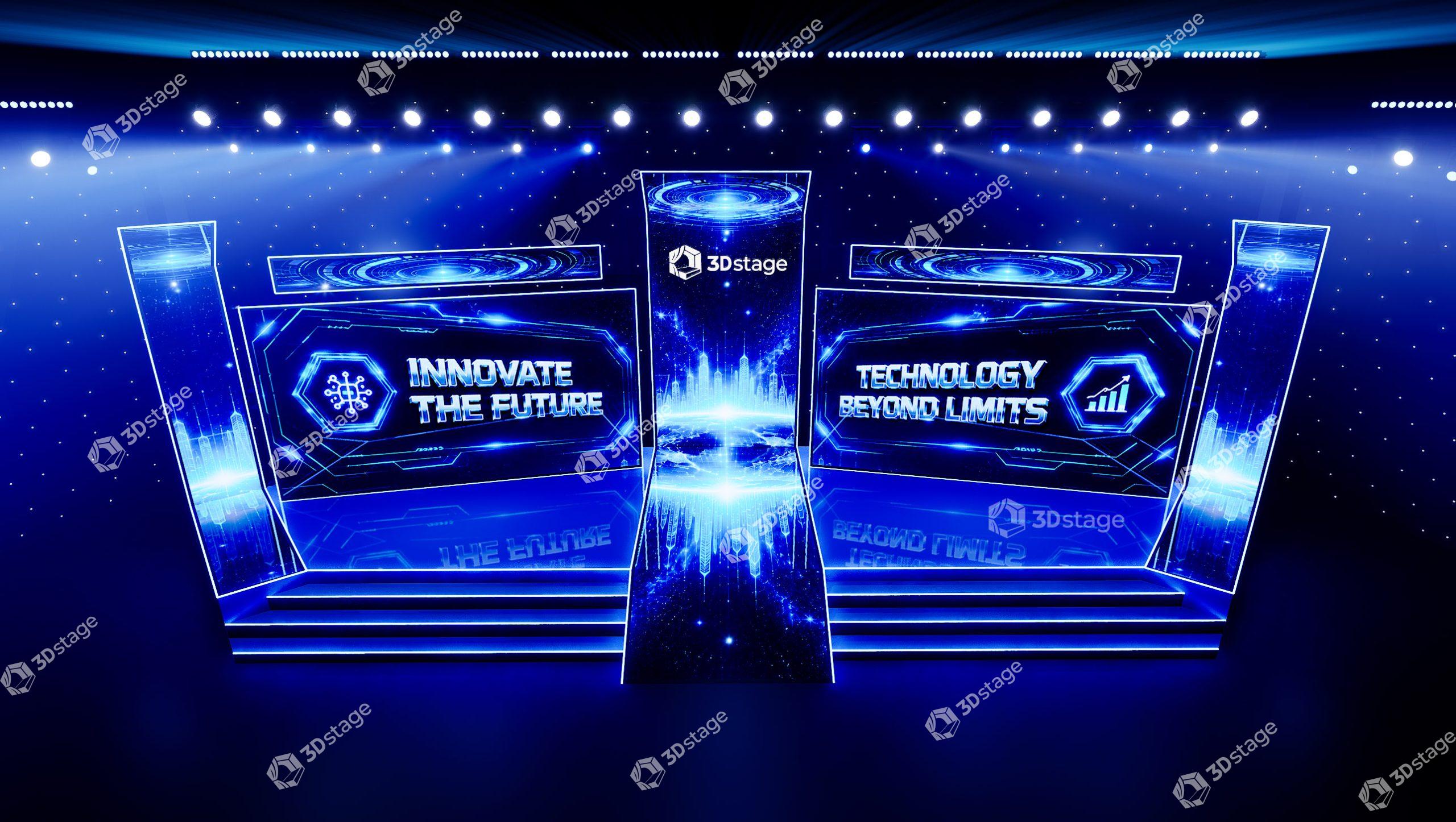 Technology Future galaxy Multi LED Stage - Image 3