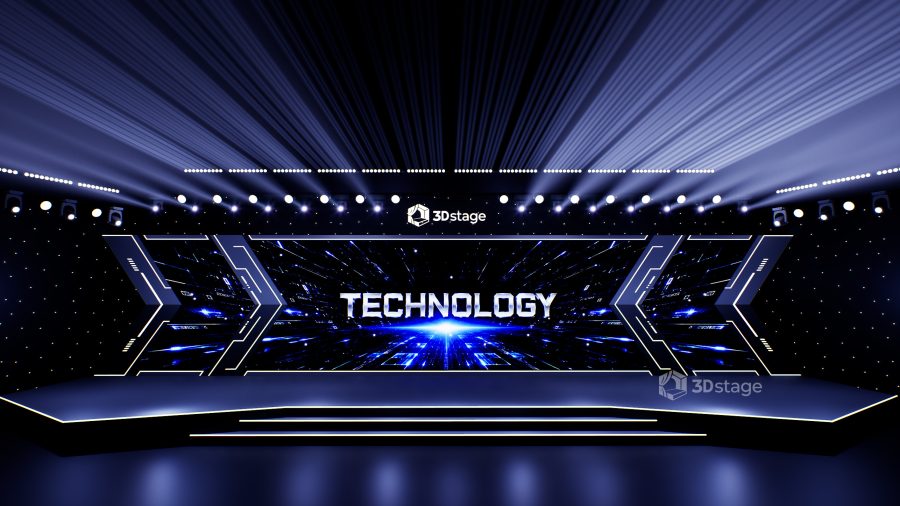 Digital Momentum Arrow Technology Stage
