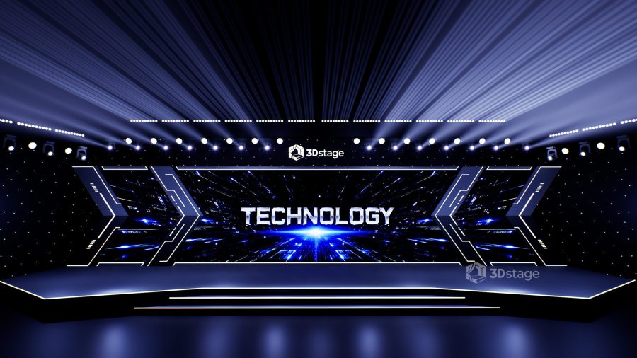 Digital Momentum Arrow Technology Stage