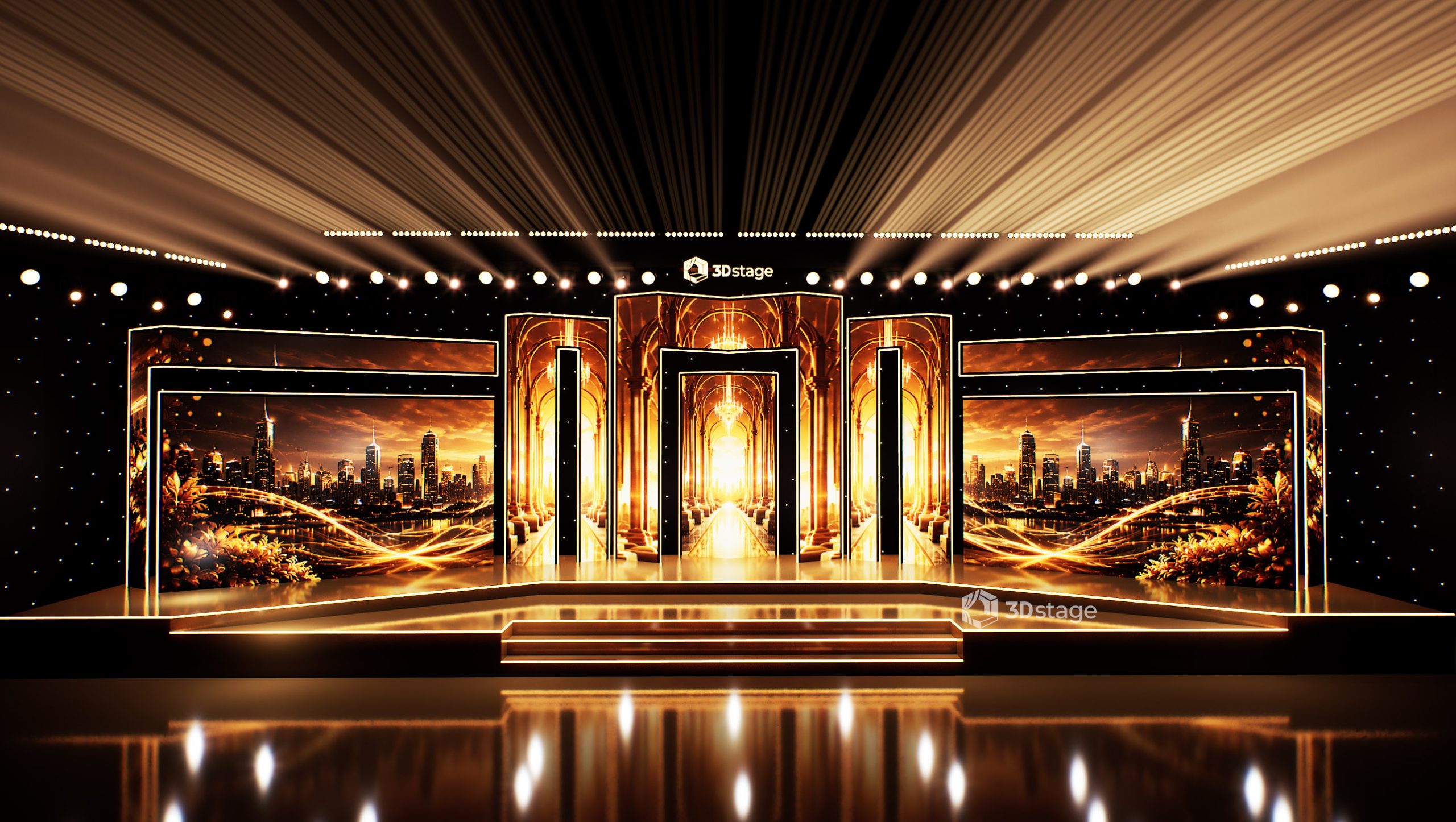 Golden Vista Window Stage