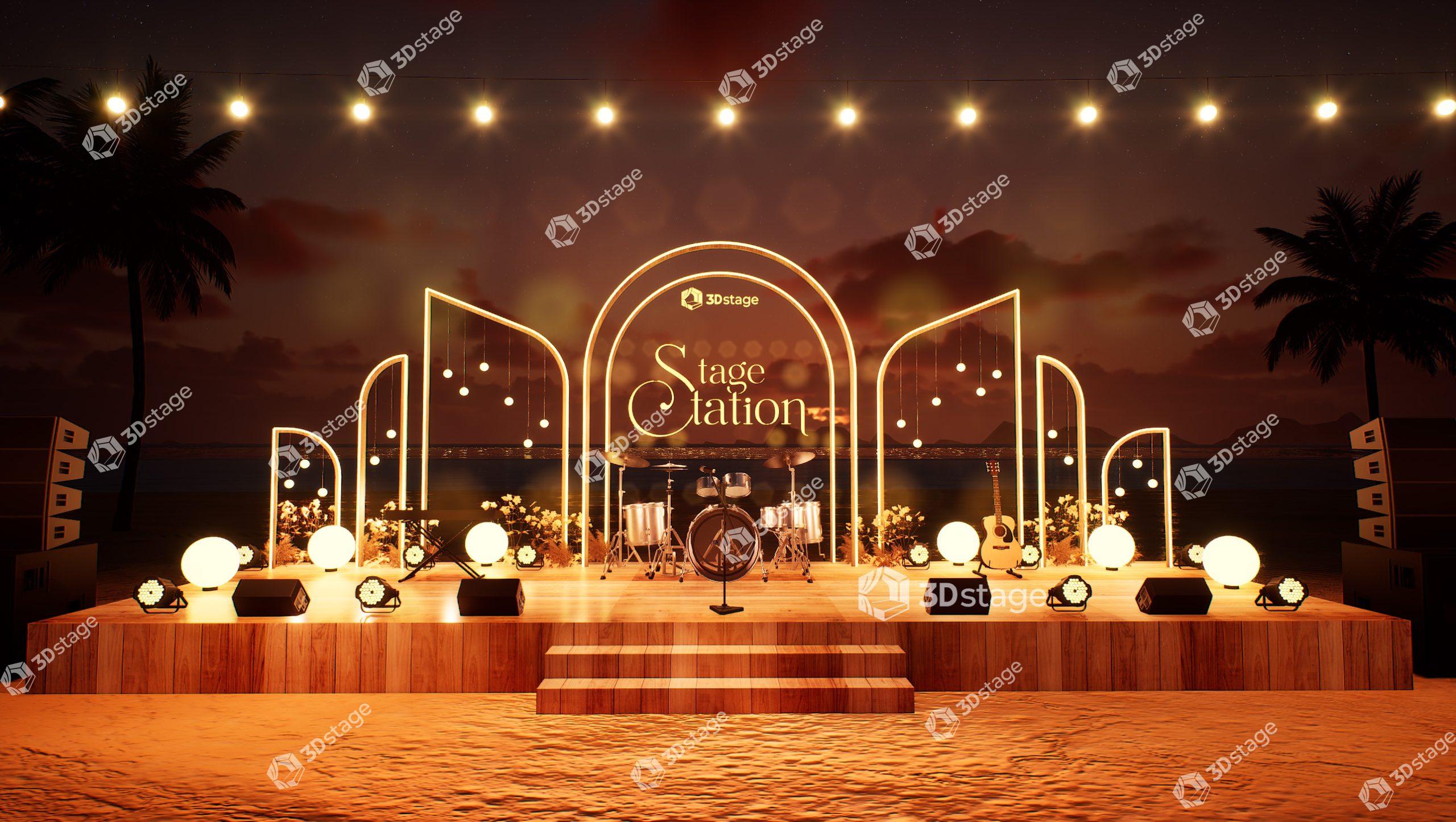 Rhythm by the Sea Chill Stage