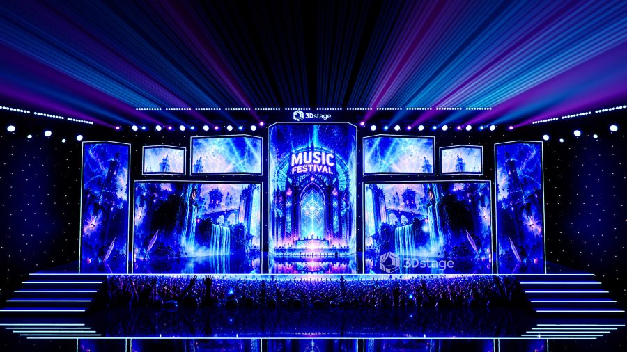 Music Festival Stage