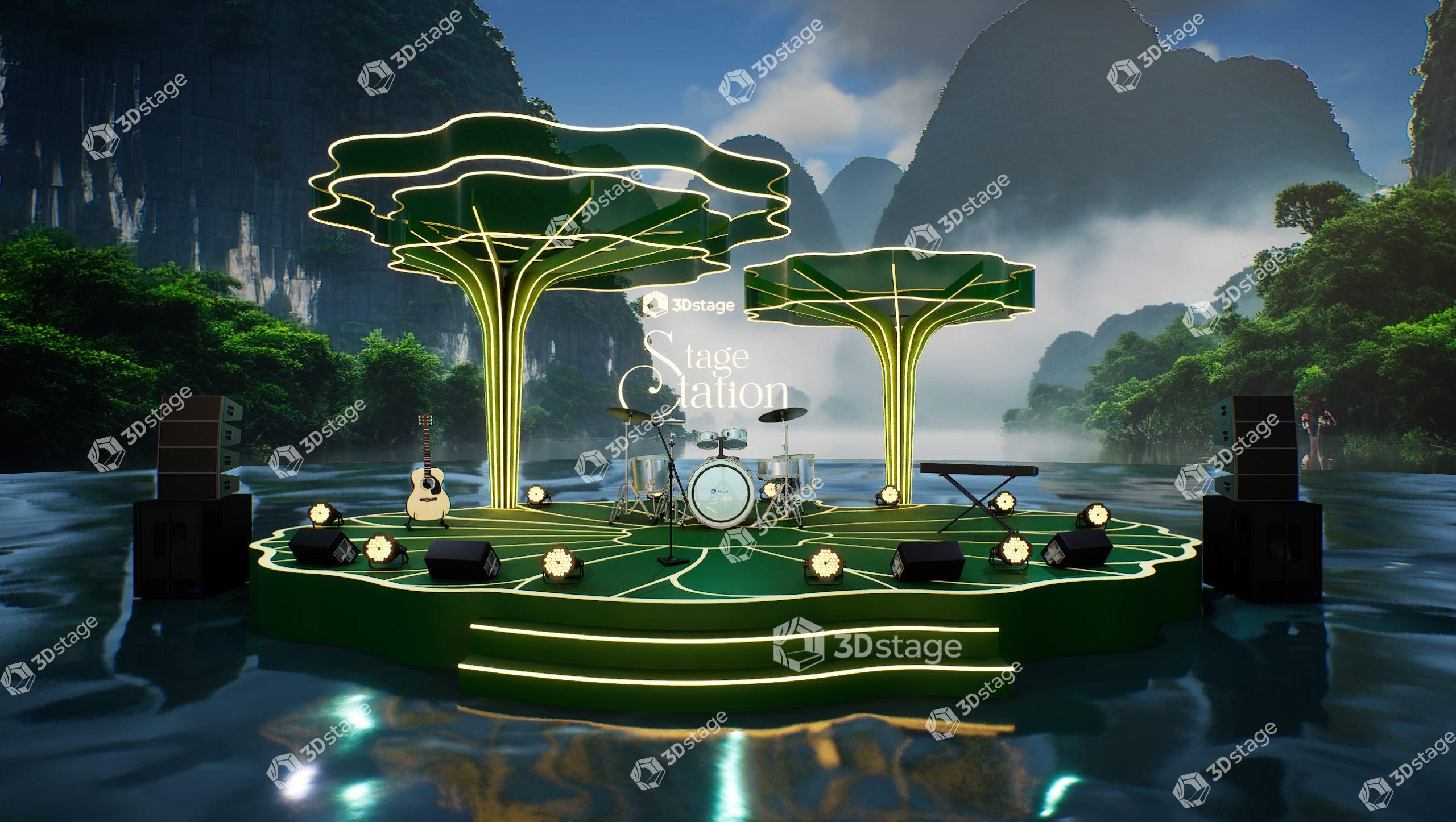 Lotus Canopy Chill Stage