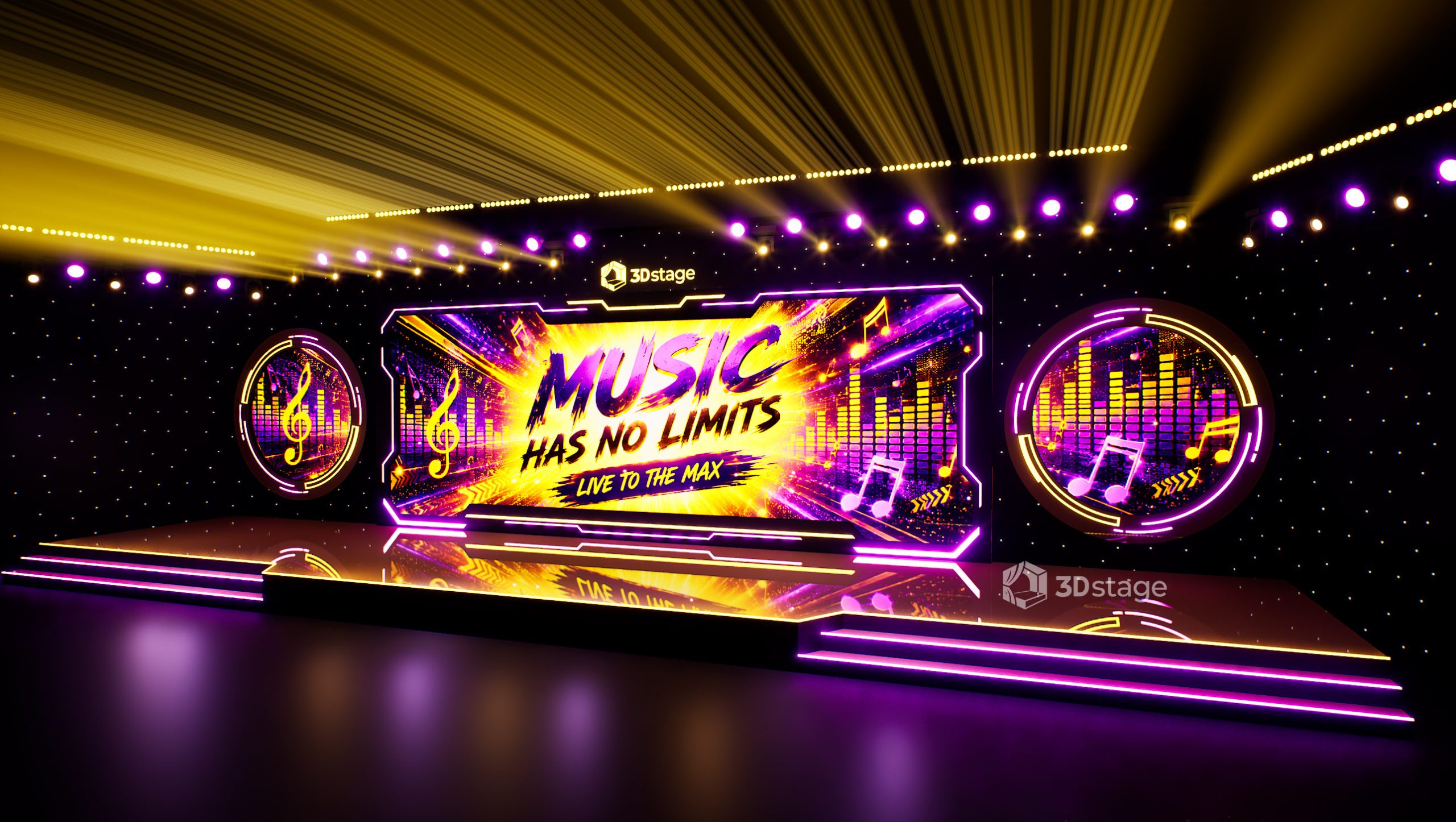 Music has no limits circle Stage - Image 2