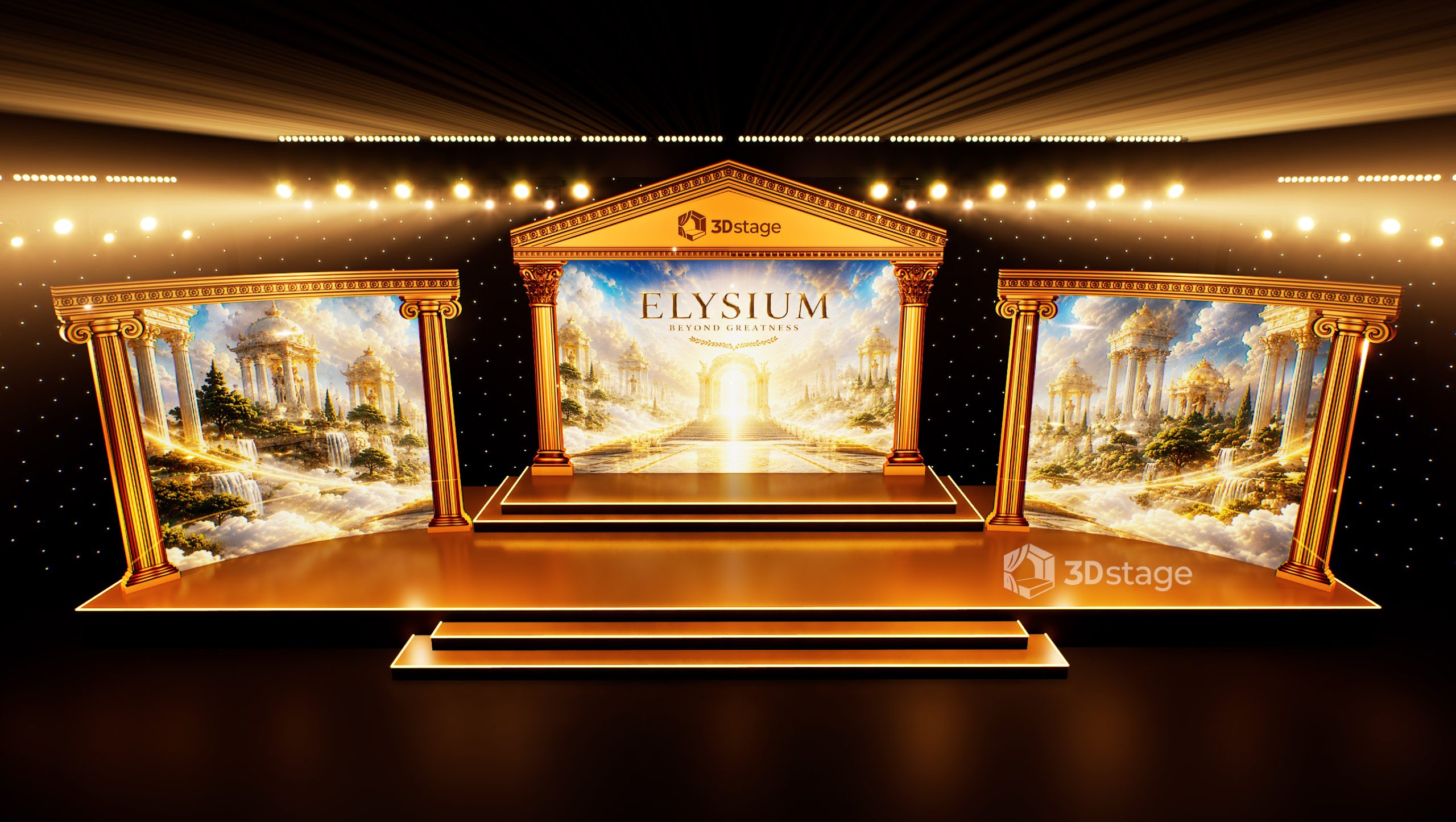 Greek Temple Elysium Stage - Image 3
