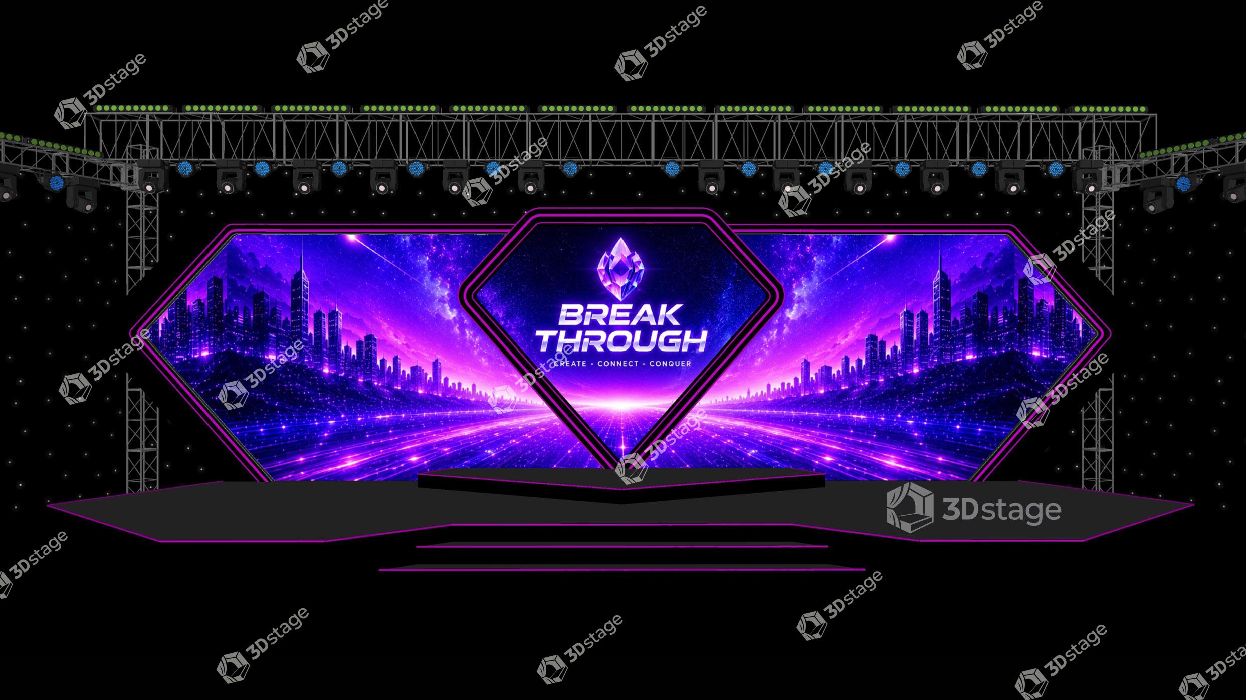 Diamond Future Single LED Stage - Image 4