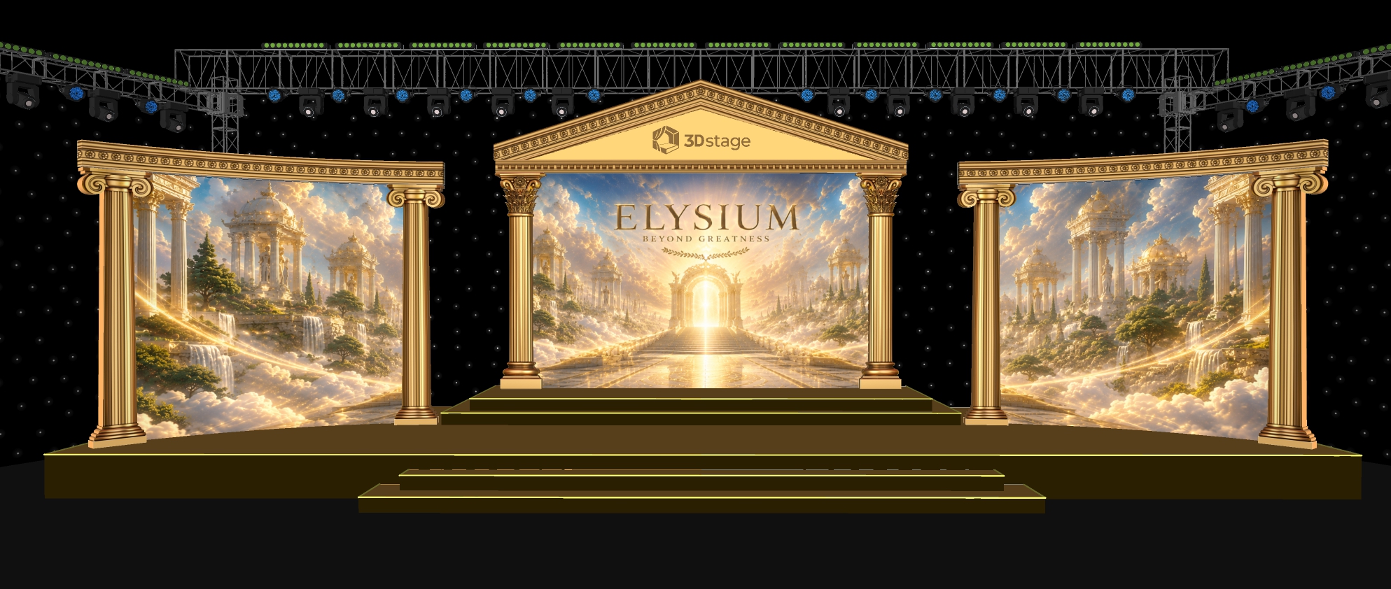 Greek Temple Elysium Stage - Image 4