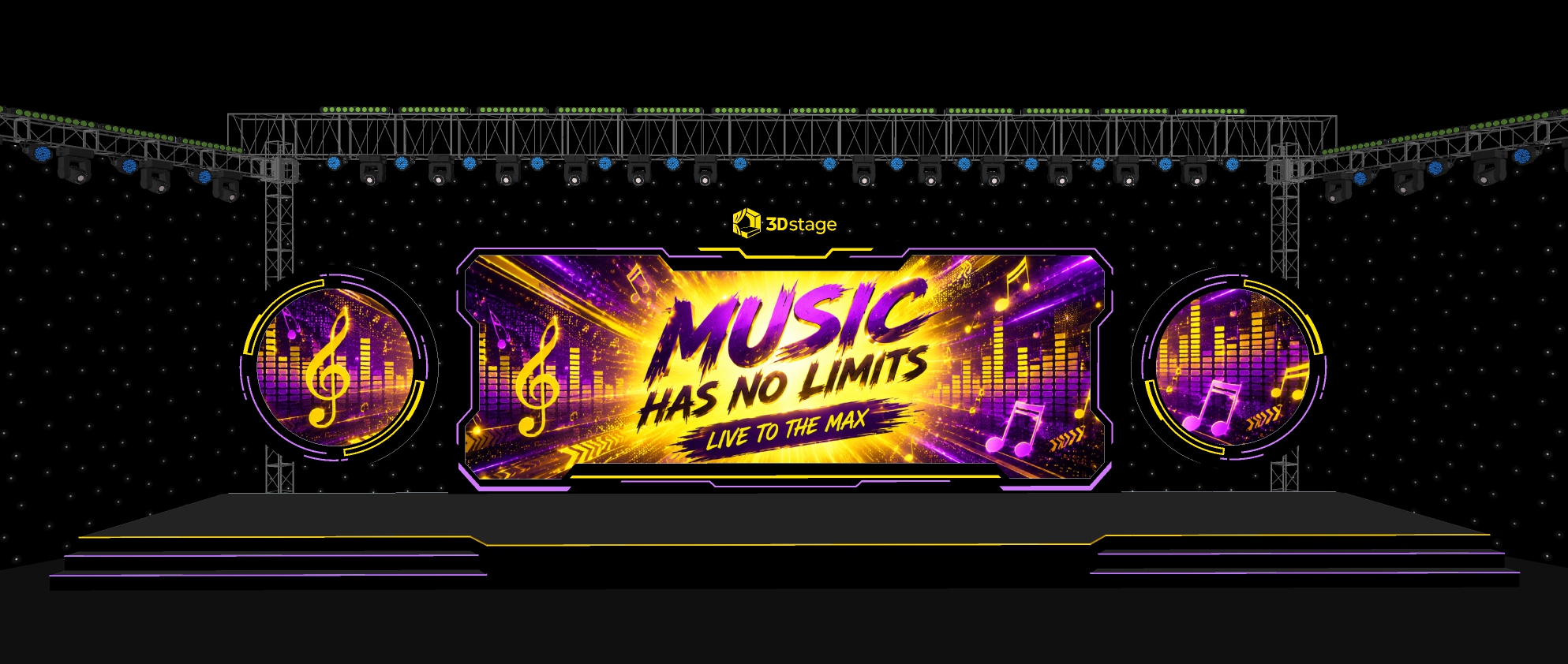 Music has no limits circle Stage - Image 4