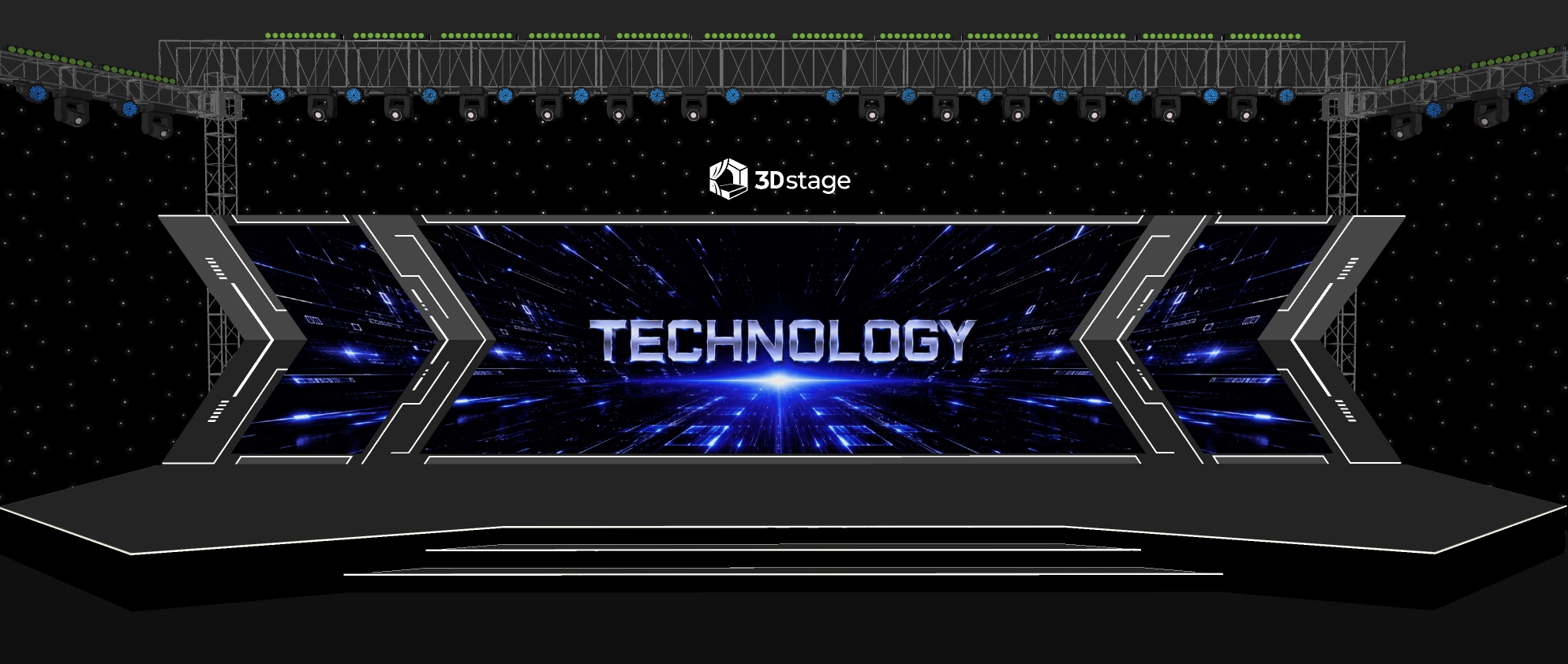 Digital Momentum Arrow Technology Stage - Image 4