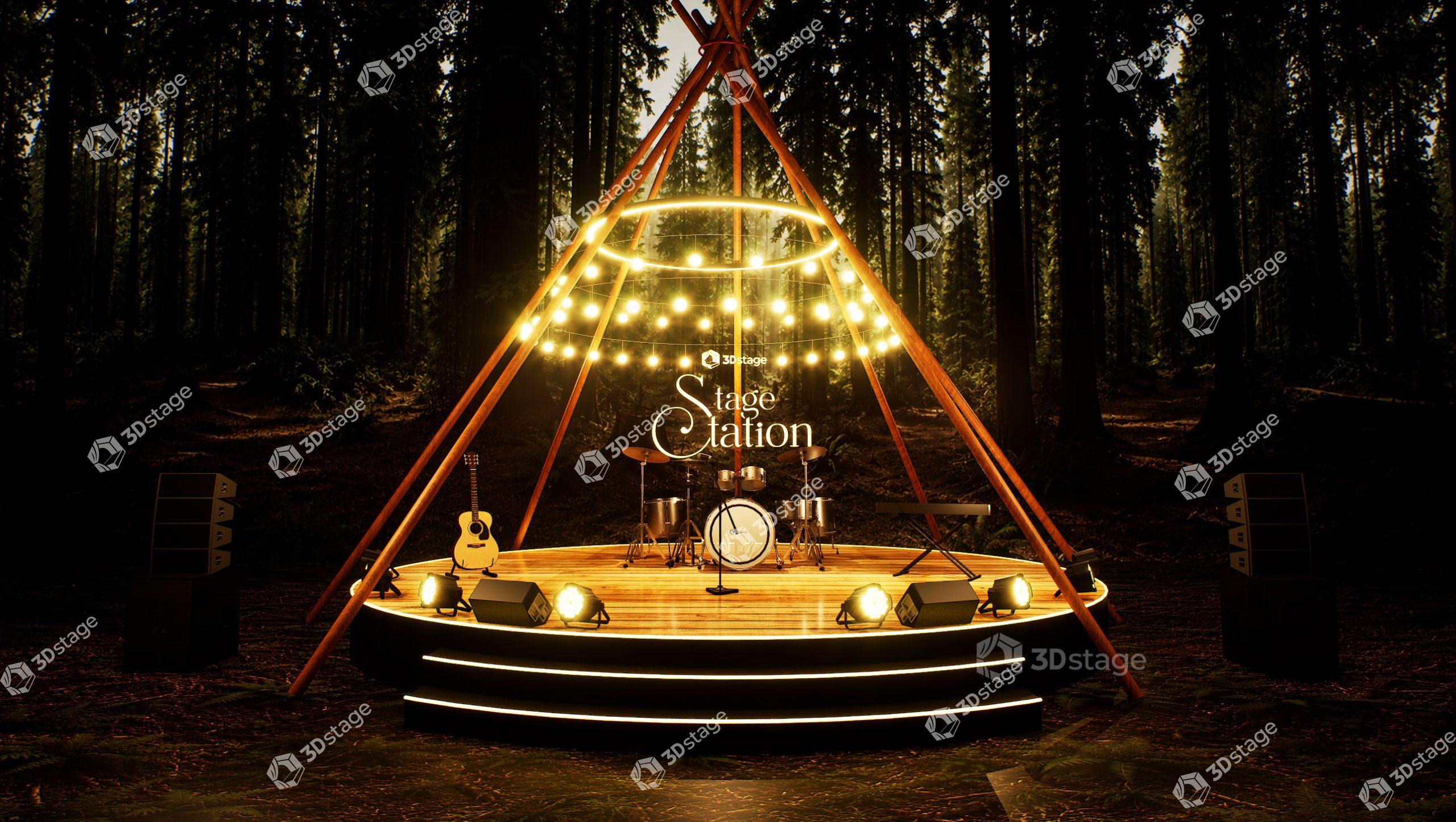 Woodland Glow Stage