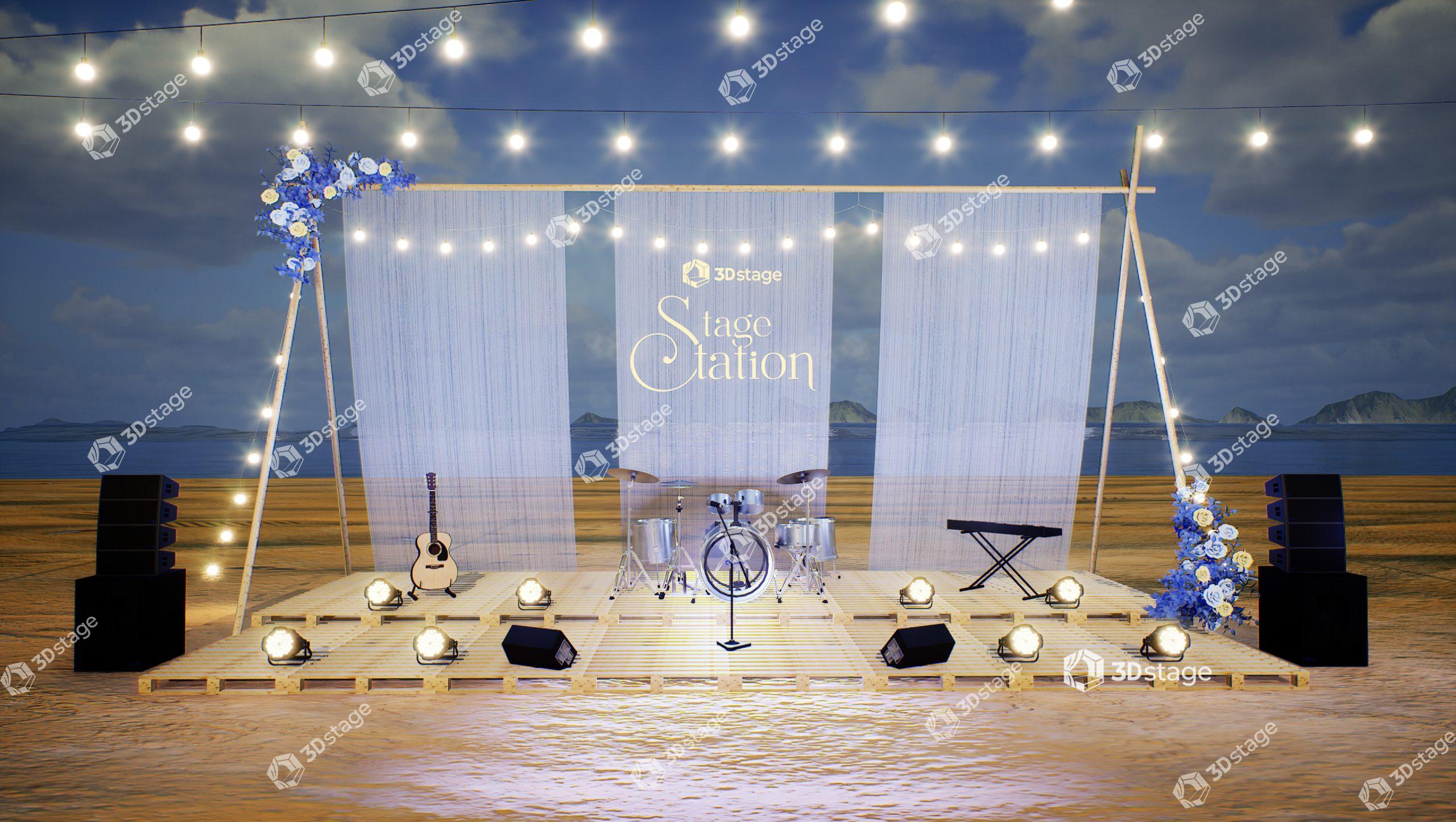 Seaside Reverie Stage