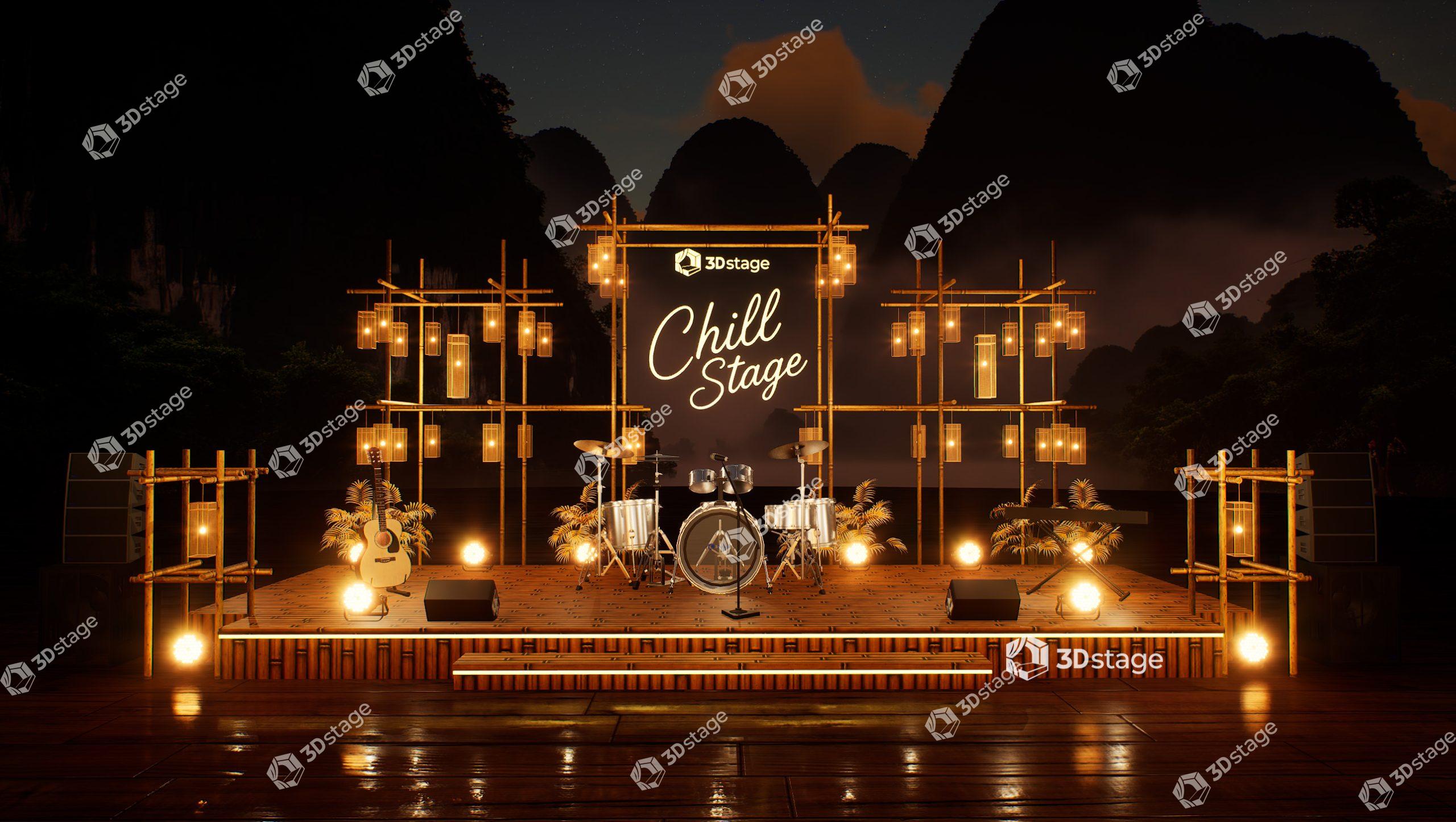 Jungle Lantern Chill Stage