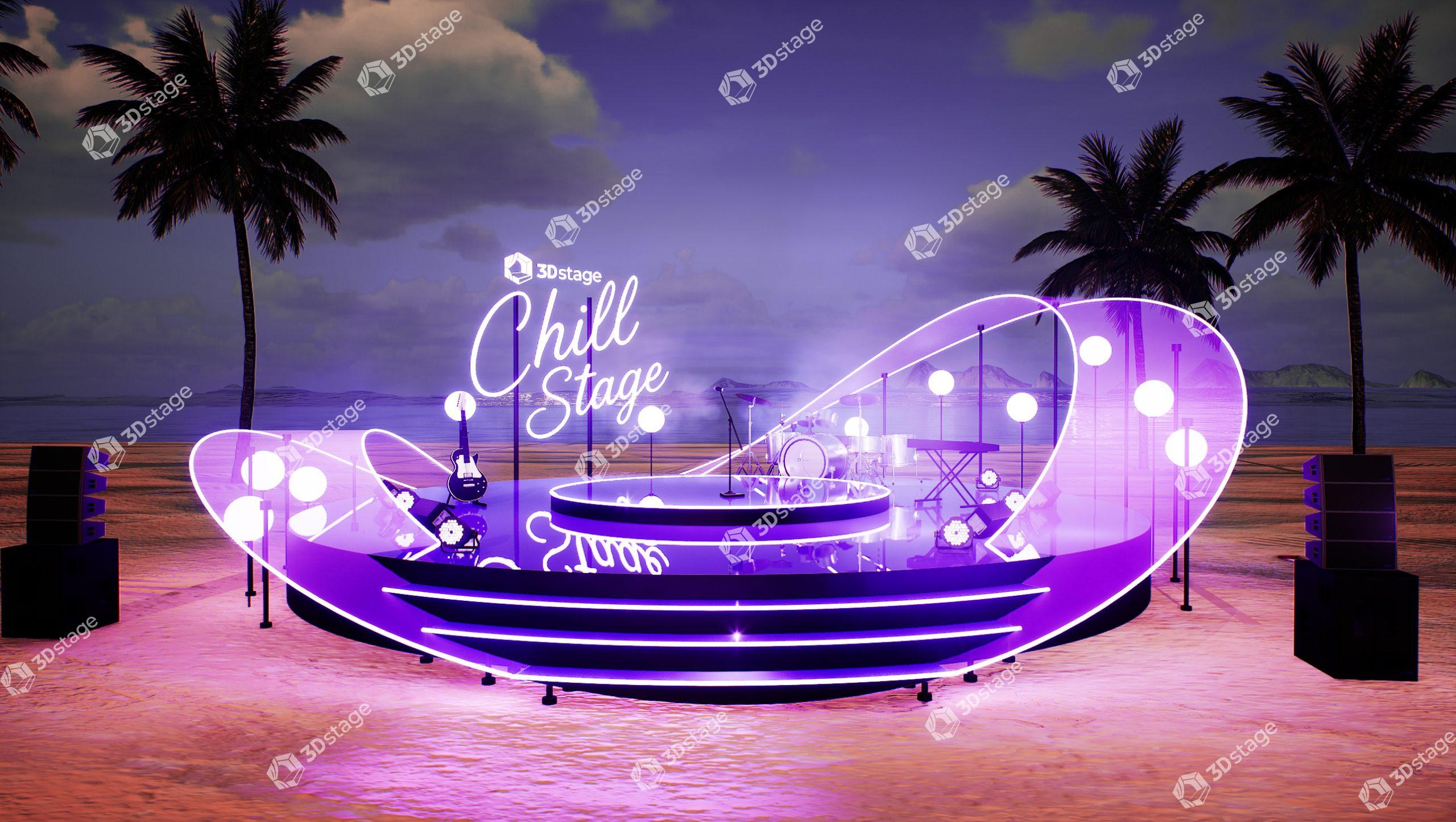 Purple Waves Stage