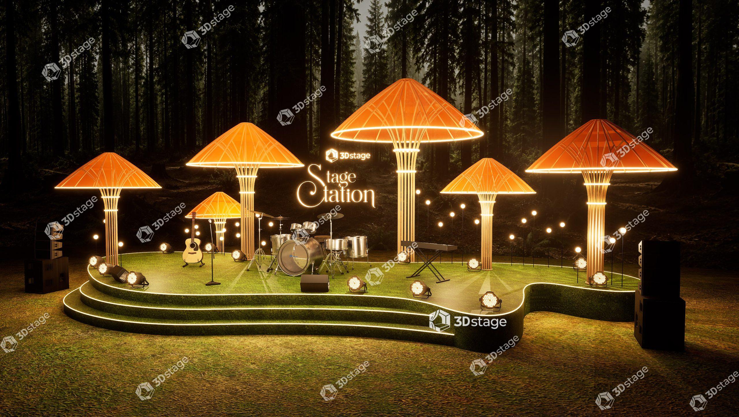 Mushroom Symphony Chill Stage - Image 2
