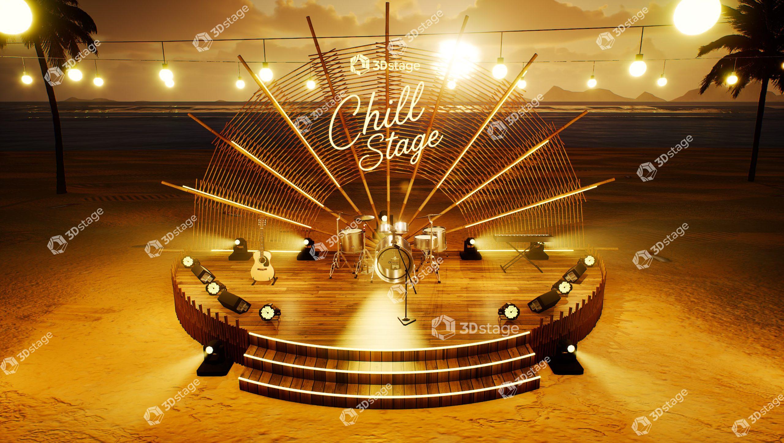 Sunset Resonance Stage