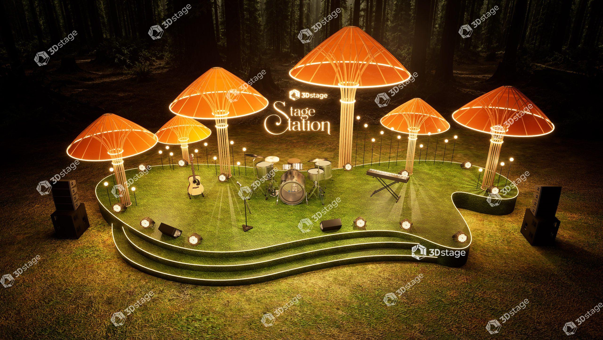 Mushroom Symphony Chill Stage - Image 3