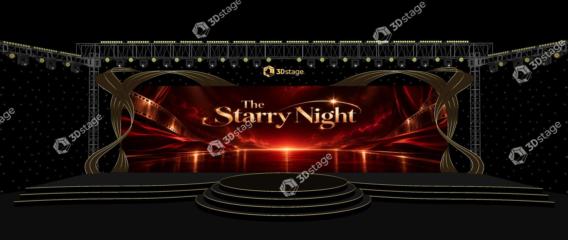 The Starry Night Silk Wave Stage - Image 4