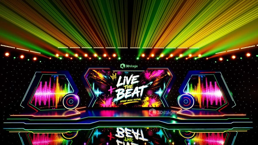Live the Beat Hip-Hop Music Festival Stage