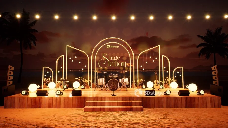 Rhythm by the Sea Chill Stage