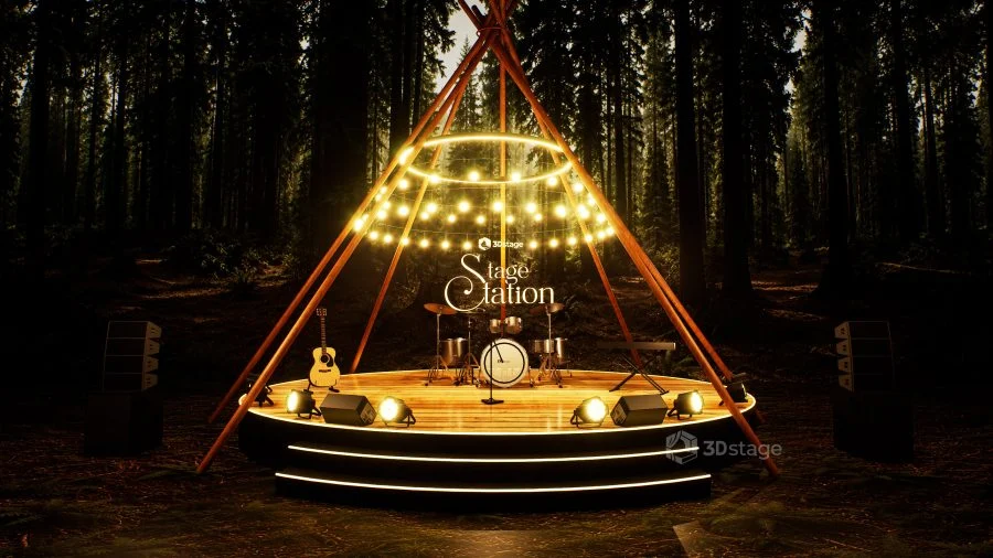 Woodland Glow Stage
