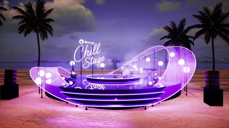 Purple Waves Stage