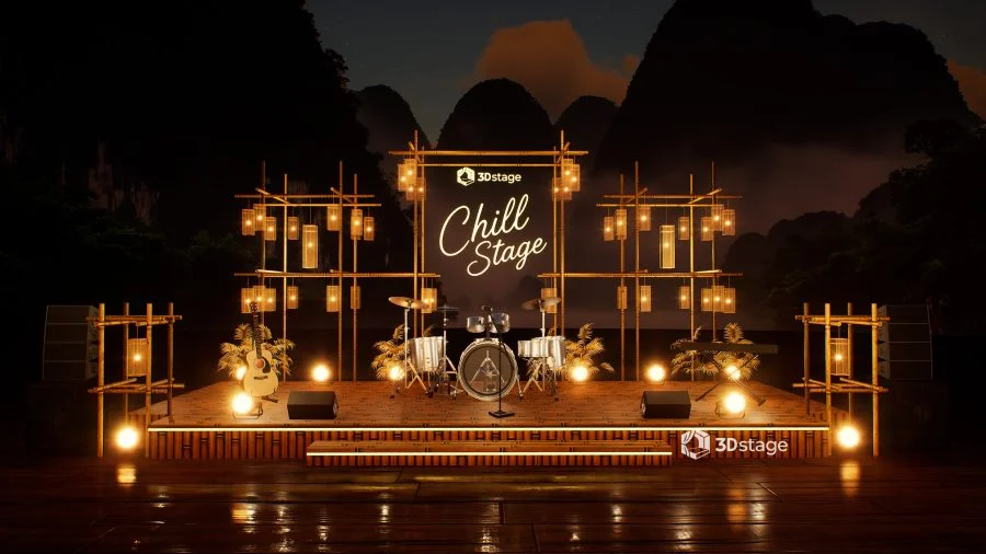 Jungle Lantern Chill Stage