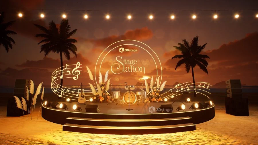 Sunset Symphony Chill Stage
