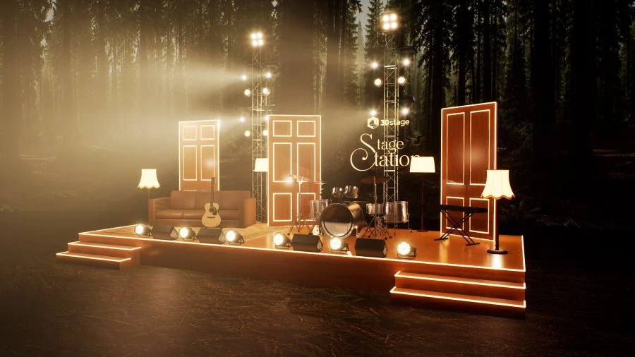 The Secret Forest Door Stage